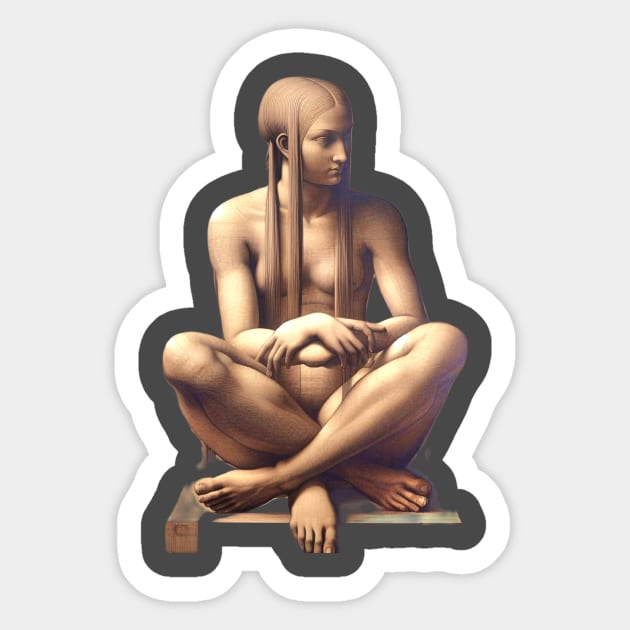 like from the 16th century Madame.  3 Sticker by DAVT